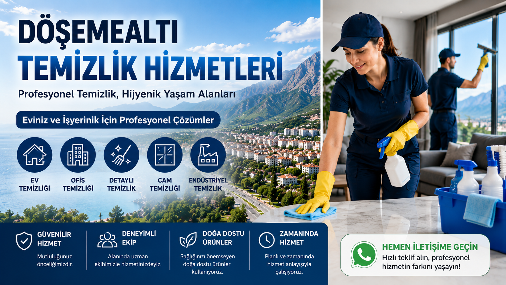 Döşemealtı Temizlik Şirketi