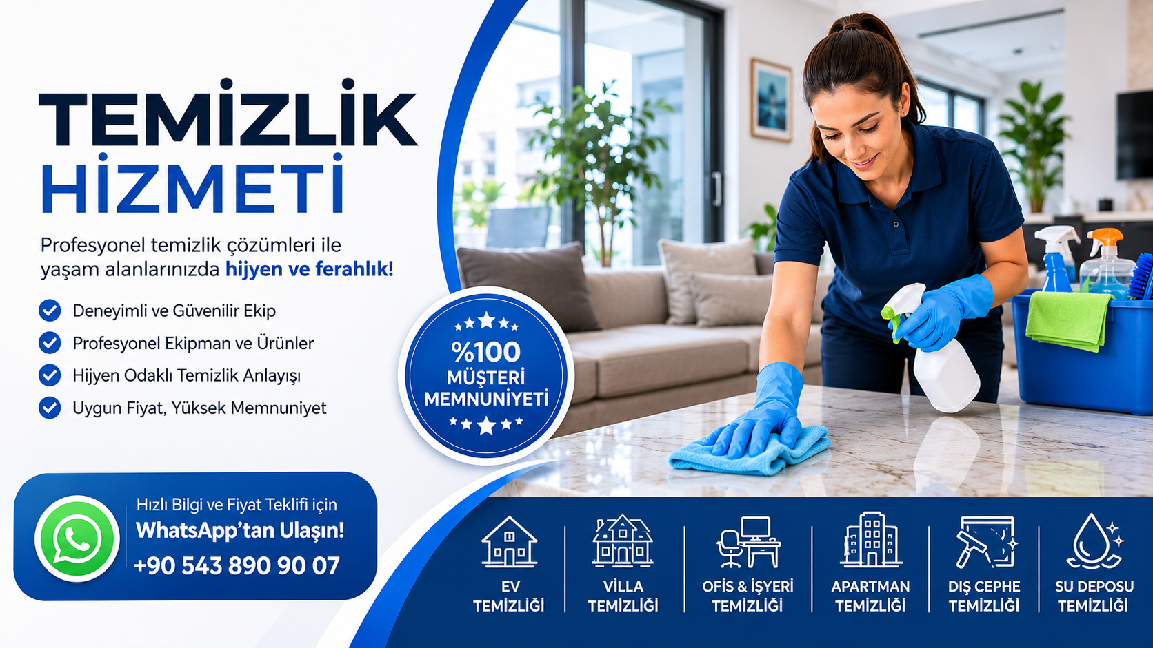 Antalya Temizlik Hizmeti Alırken Nelere Dikkat Edilmelidir?