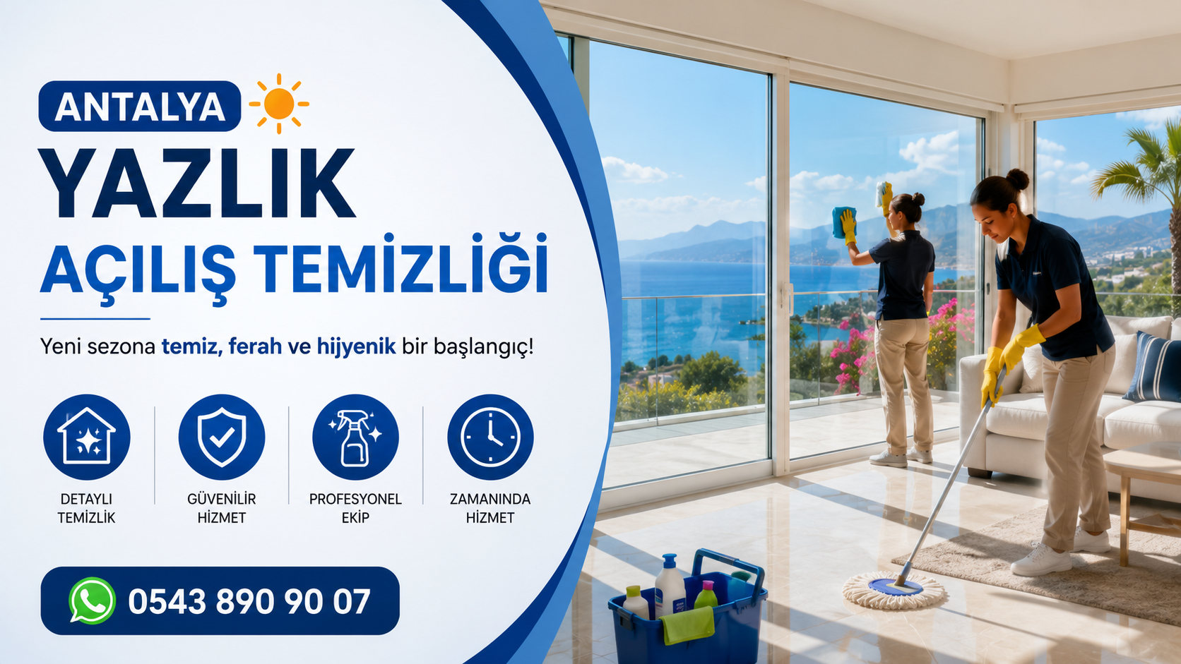 Antalya Yazlık Açılış Temizliği Neden Önemlidir?