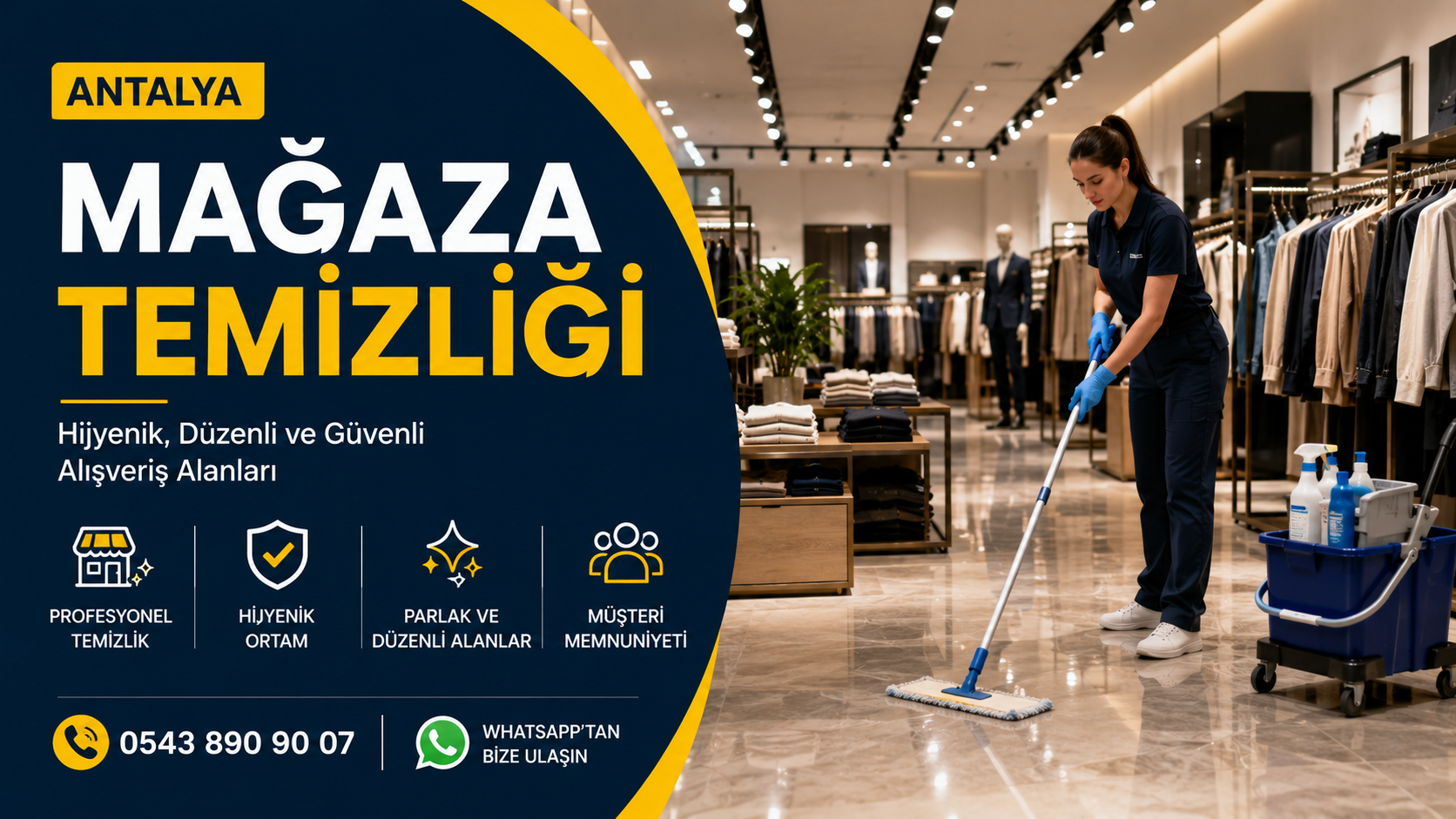 Antalya Mağaza Temizliği