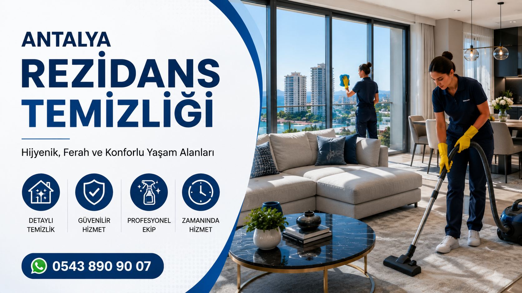 Antalya Rezidans Temizliği Neden Profesyonel Yapılmalıdır?