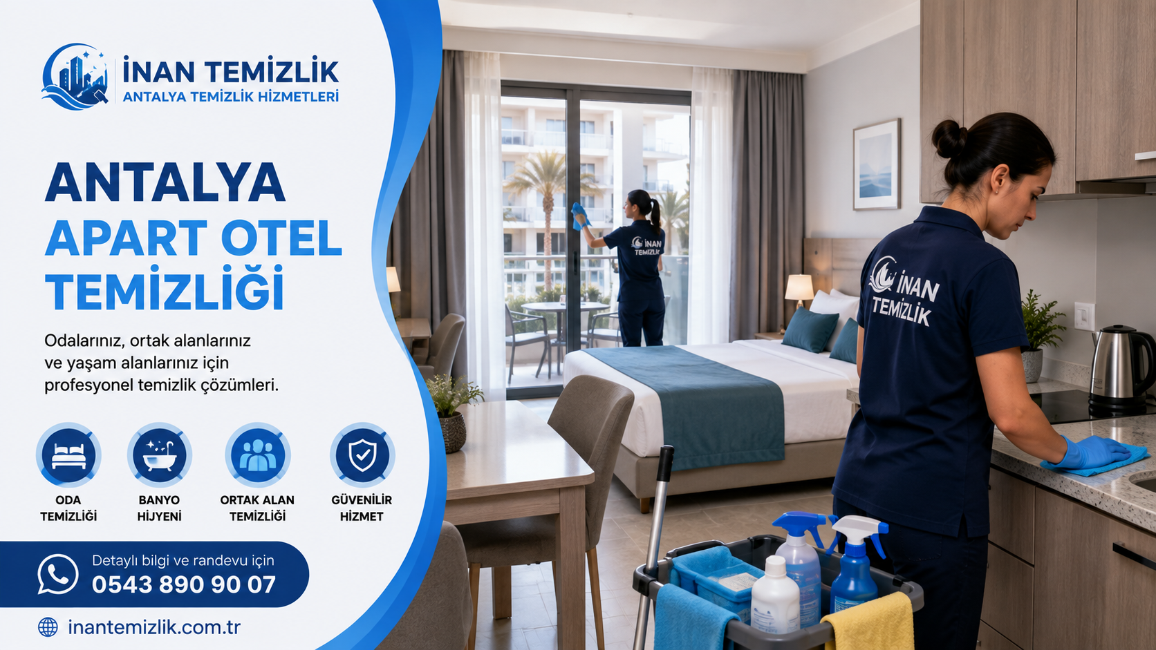 Antalya Apart Otel Temizliği ve Hijyen Yönetimi