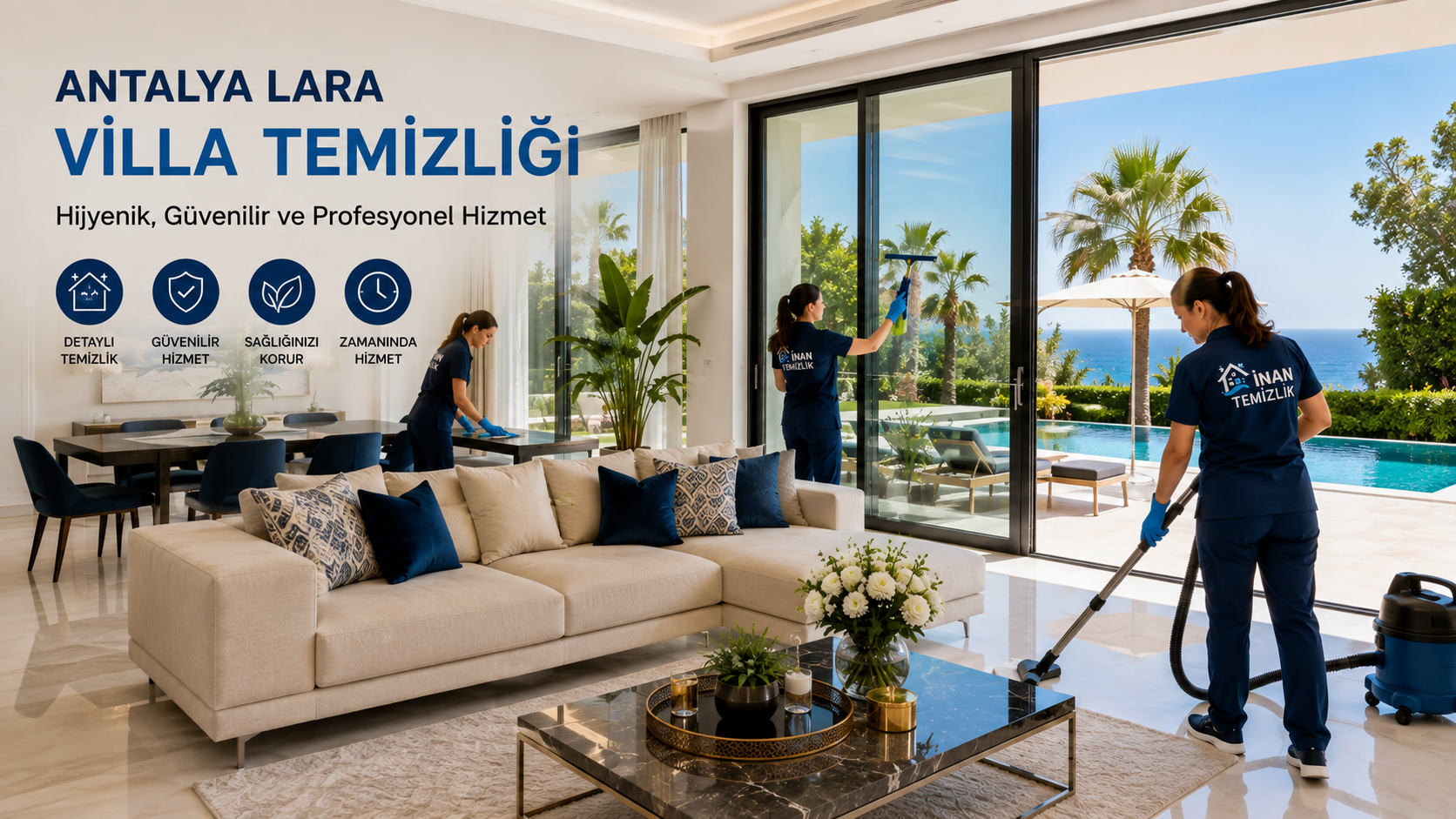 Antalya Lara Villa Temizliği Hizmeti